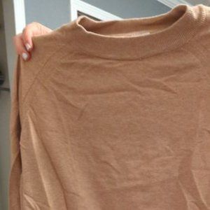 A New Day Women's XL Thin Brown Sweater